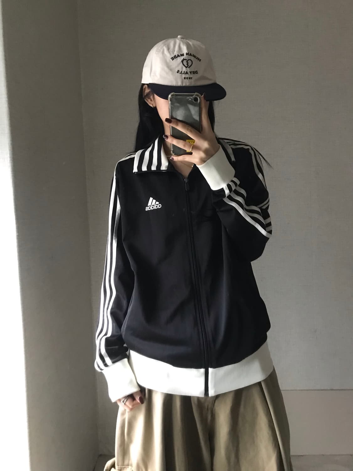 아디다스 블랙 스트라이프 져지 상품이미지2