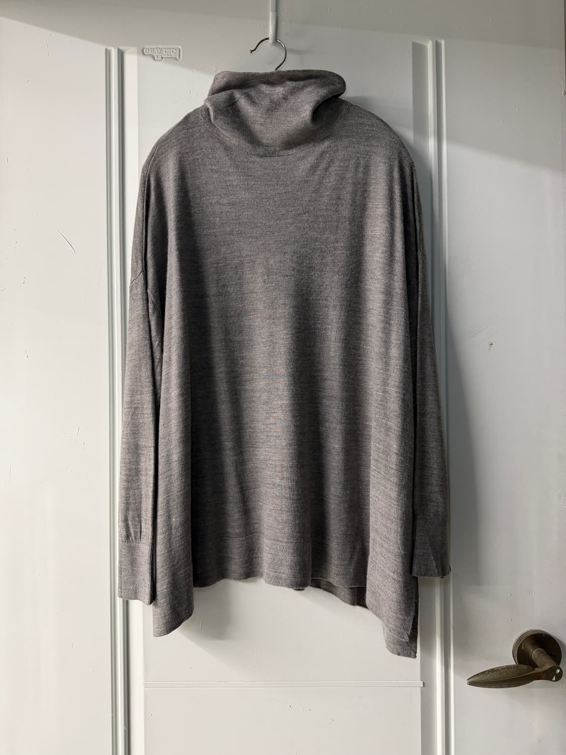 일본빈티지 그레이 니트 터틀넥 롱슬리브 상품이미지6