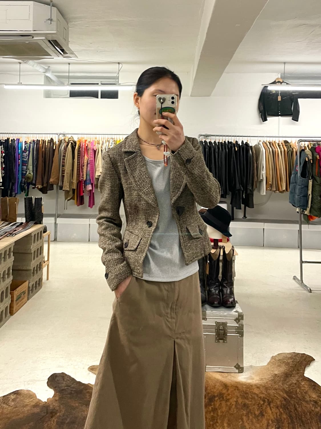 MAX&CO y2k tweed jacket 막스앤코 막스마라 상품이미지9