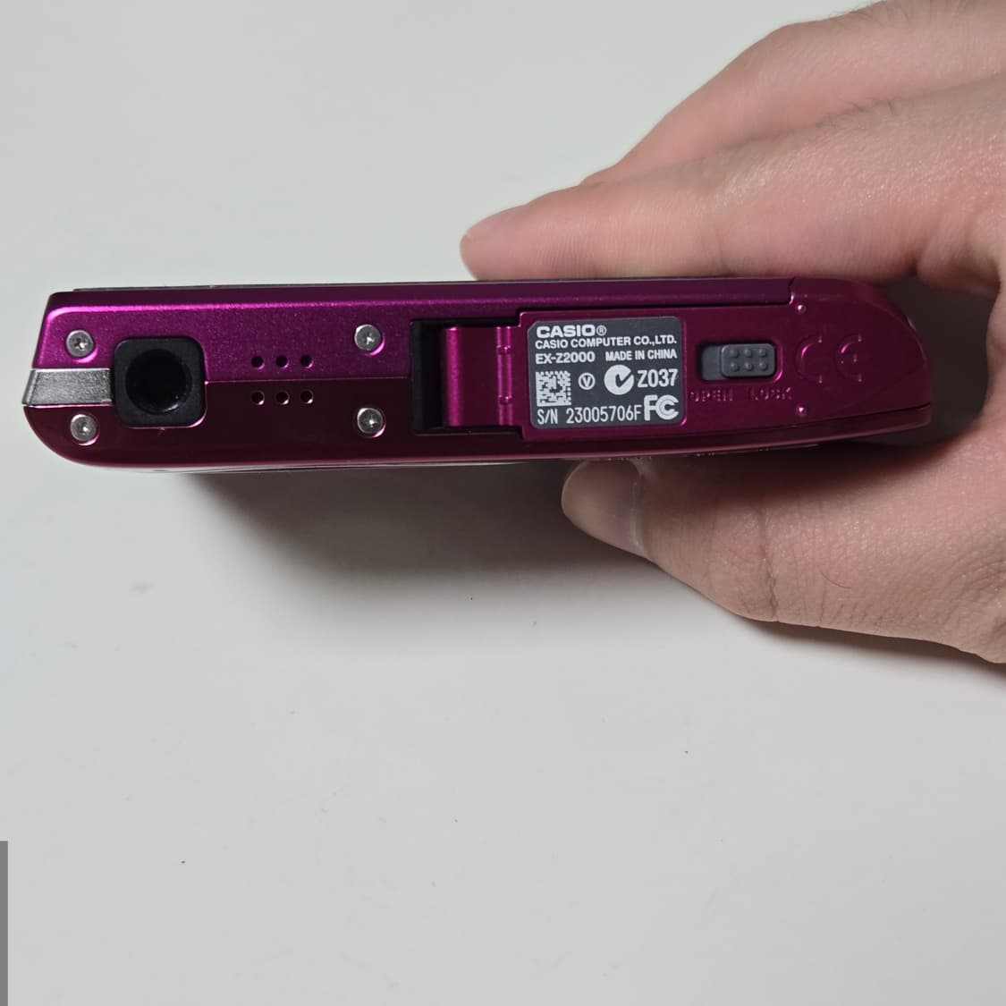 카시오 EXILIM Z2000 핑크 디카 상품이미지6