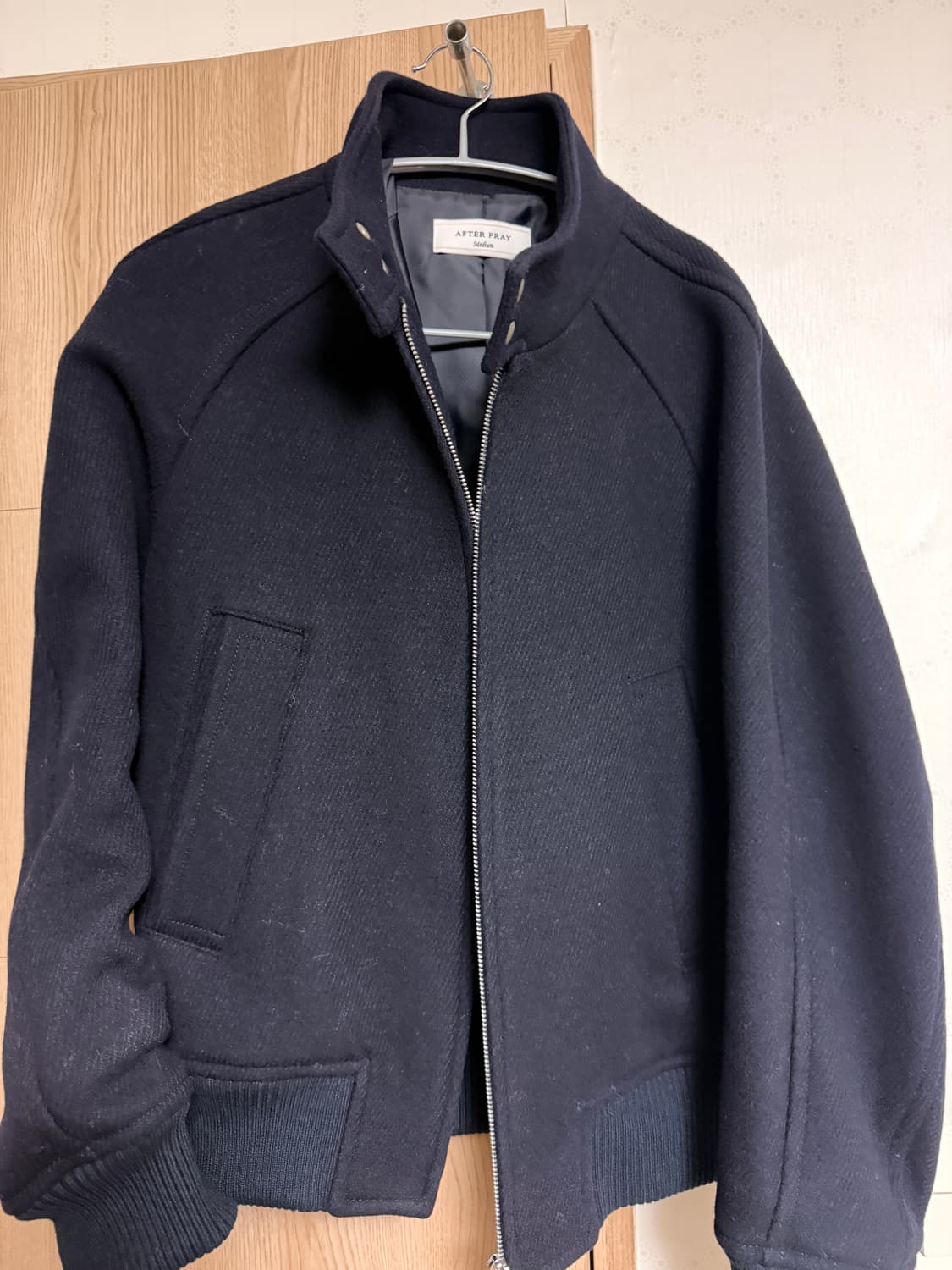 에프터프레이 리가즈 해링턴 블루종 네이비 m색상 상품이미지1