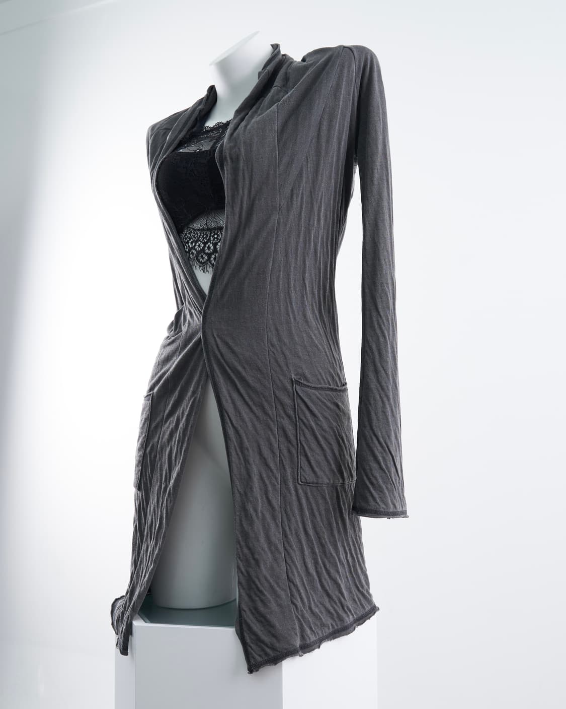 G.O.A 00’s drape gray cardigan 상품이미지3