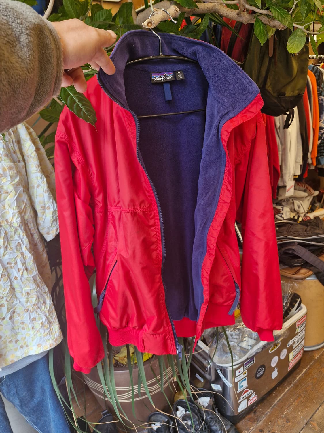 Z-294 파타고니아 쉘드 신칠라 봄버 웜업 자켓  상품이미지3