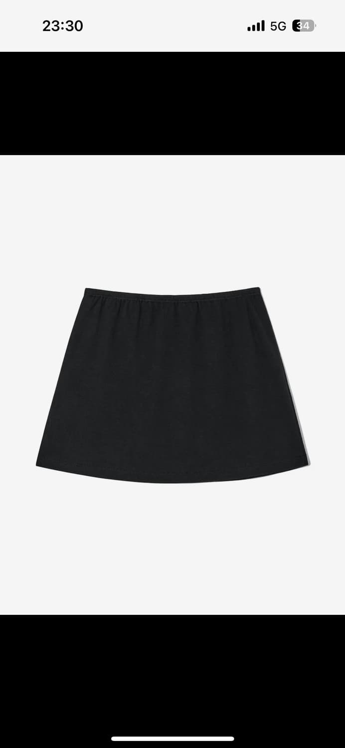 글로니 G CLASSIC MINI SKIRT (BLACK) 상품이미지3