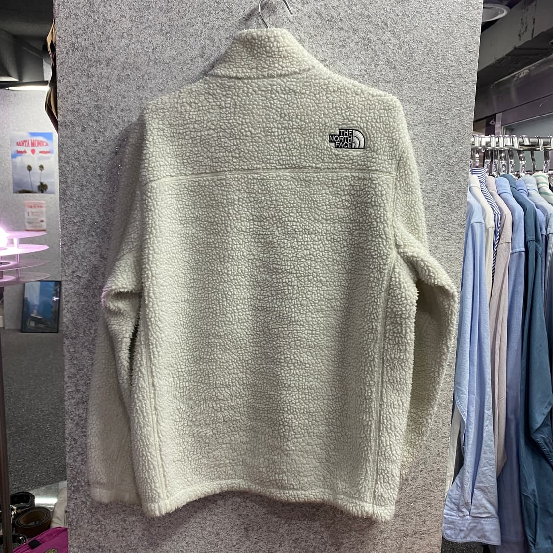 노스페이스 50주년 화이트 쉐르파 자켓 B3492 상품이미지6