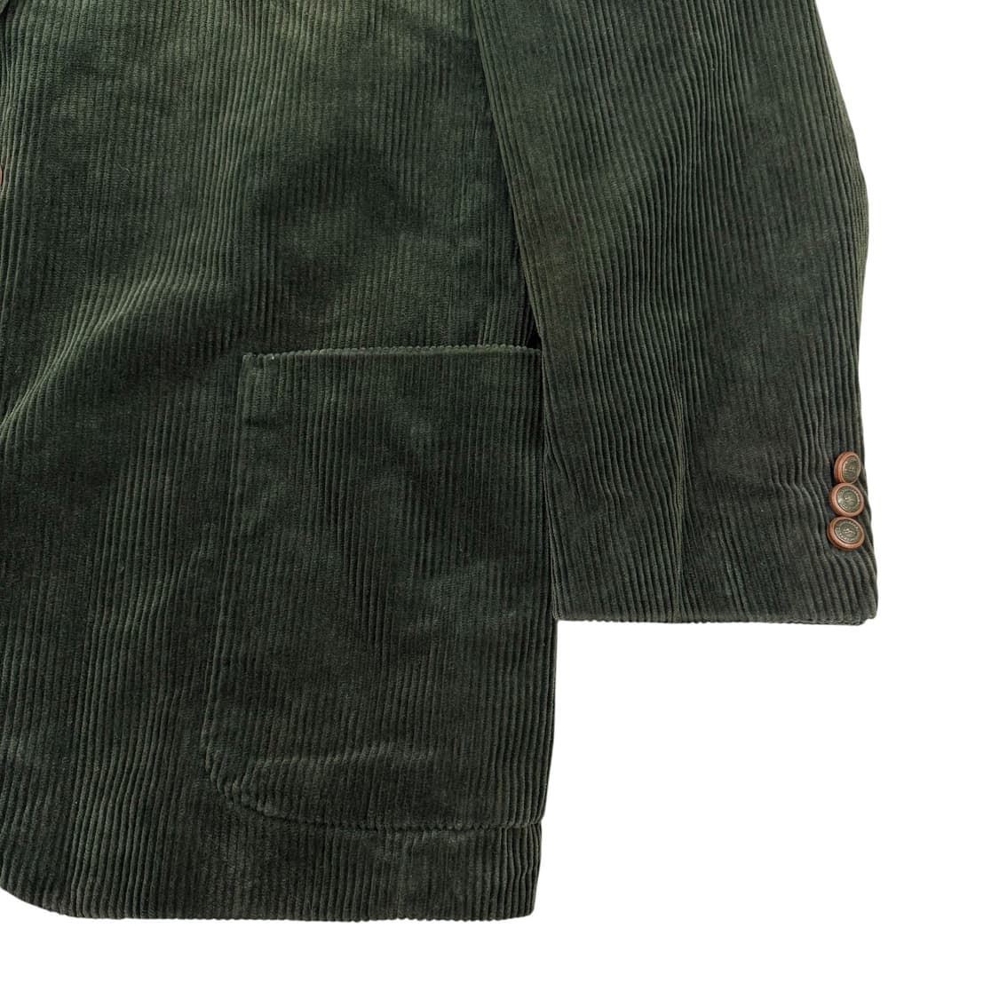 버버리 딥그린 카키 코듀로이 블레이저 자켓 상품이미지6