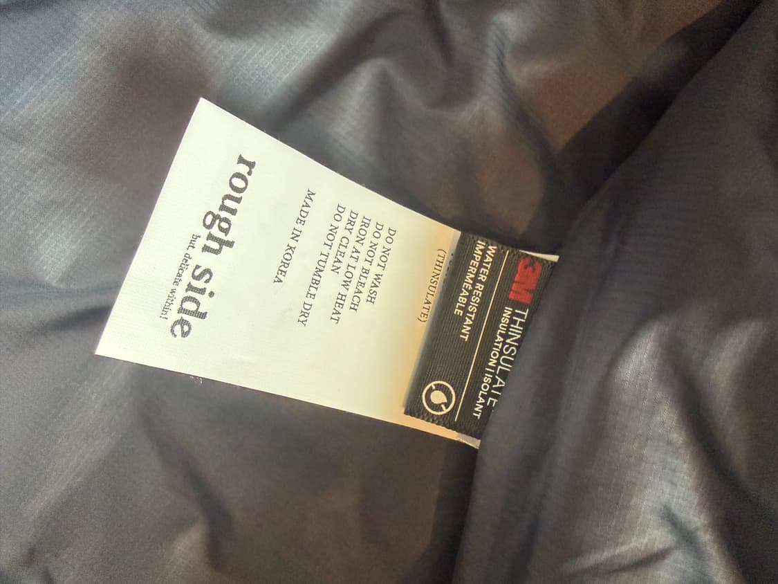 러프사이드 ET3 모즈파카+인슐레이션 가디건 네이비 3사이즈 상품이미지4