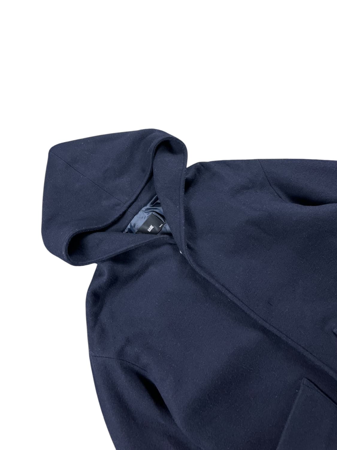  HARE 다크 네이비 후드 코트  상품이미지2