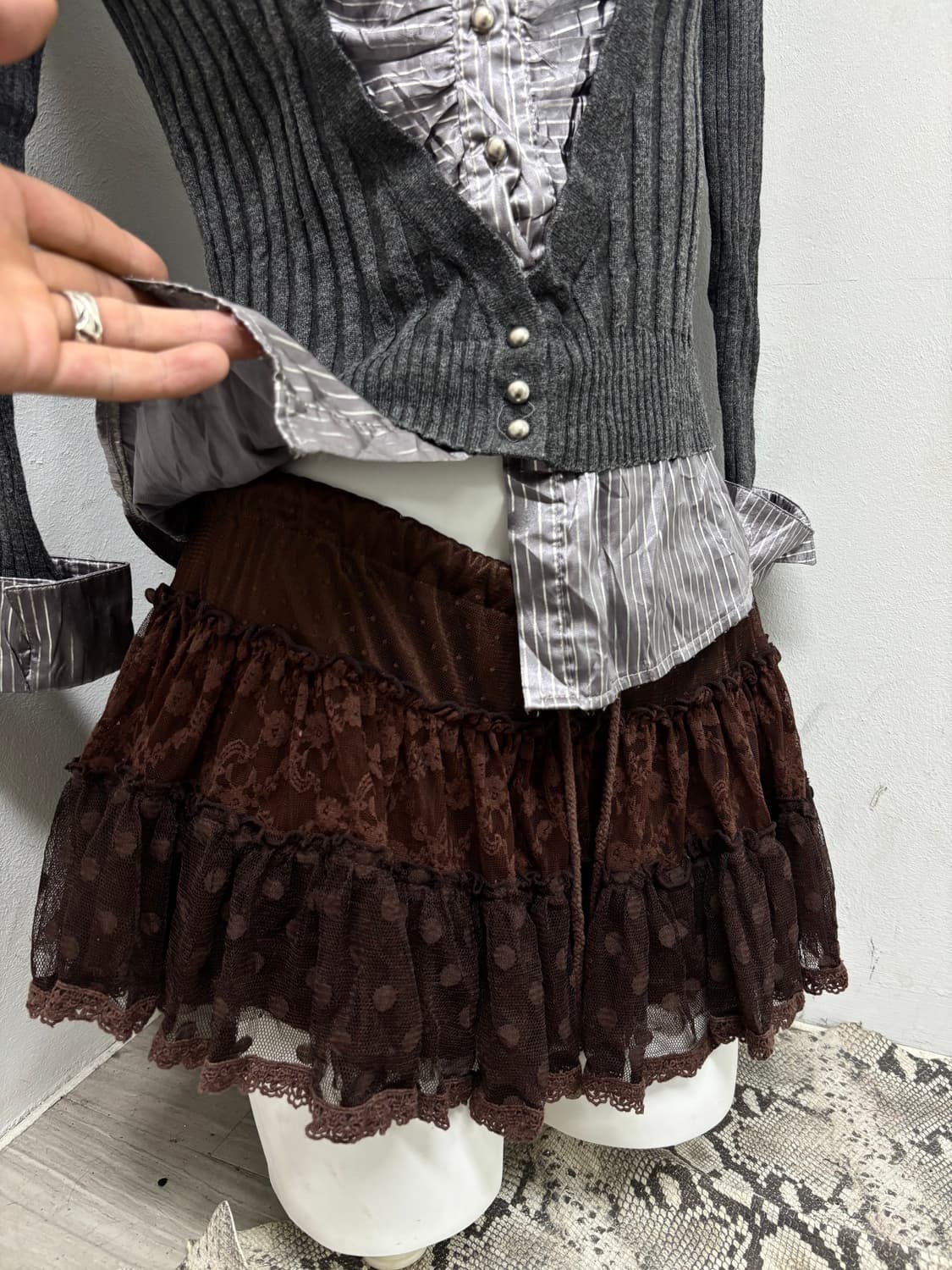 “LIZ LISA” Brown Skirts 상품이미지8