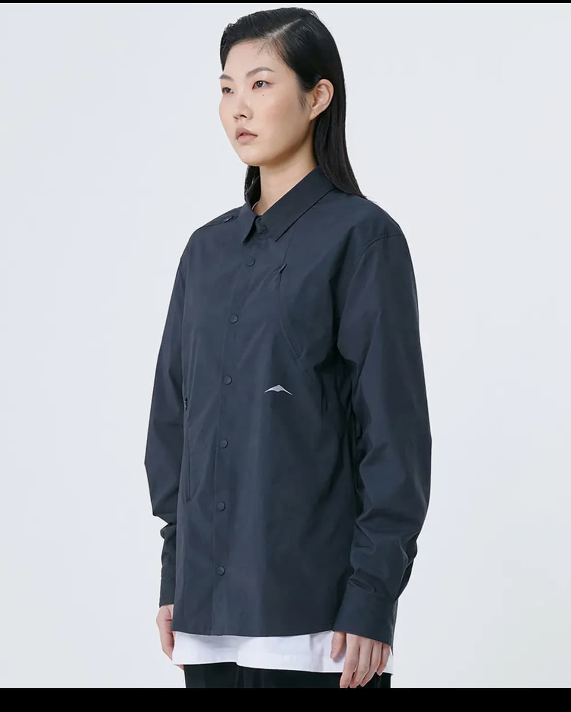 고요웨어 슬라이드 셔츠 (다크 그레이) 상품이미지2