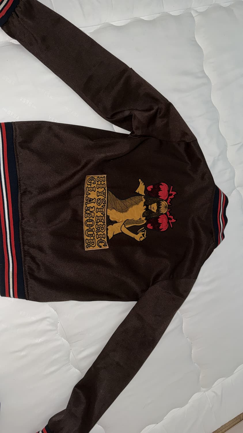 히스테릭글래머 앤디워홀 엠브로이드 봄버 자켓 상품이미지3