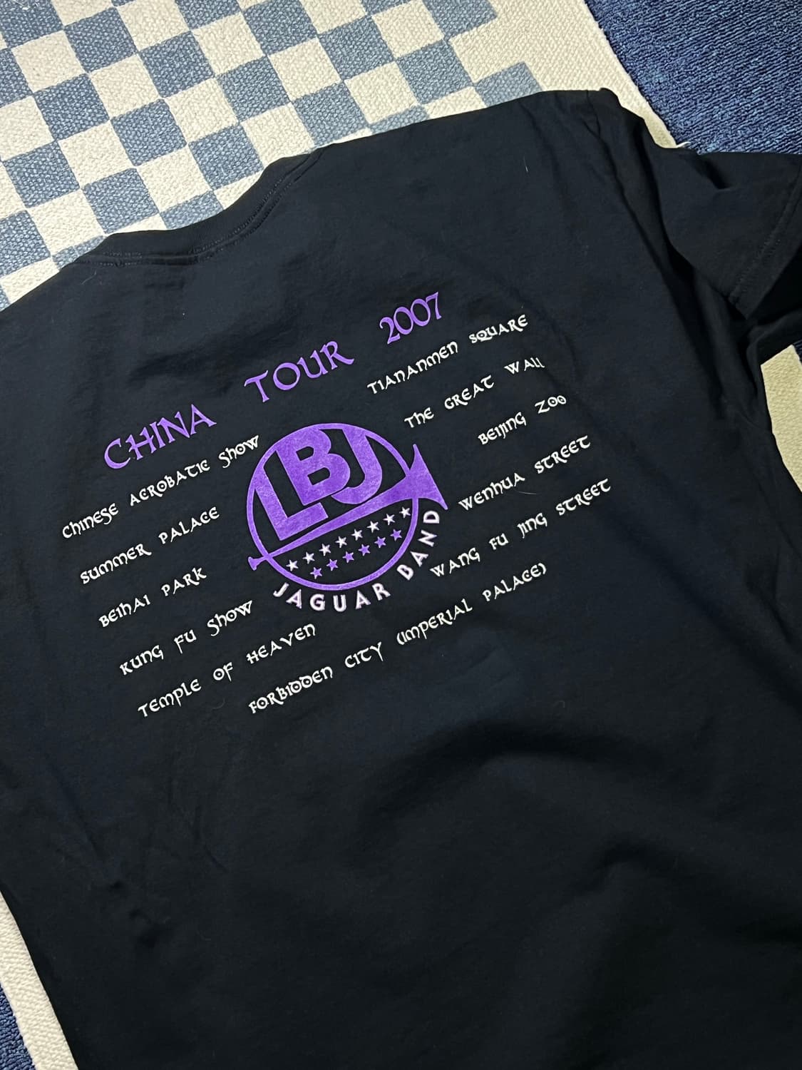 LBJ 밴드 투어 반팔 티셔츠 상품이미지3