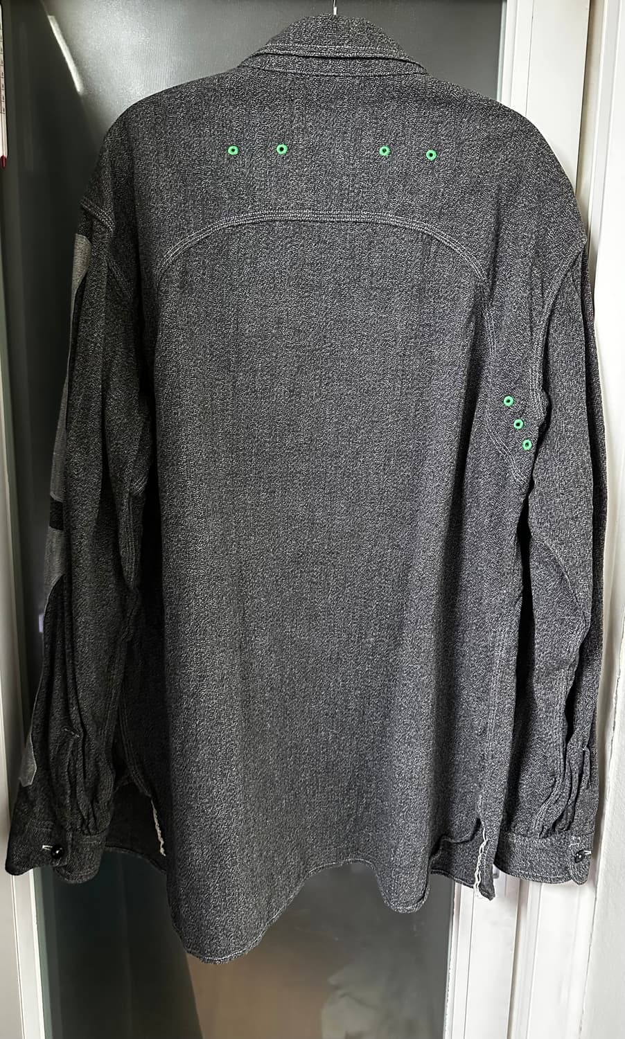 캐피탈 본 샴브레이 셔츠 차콜 상품이미지2