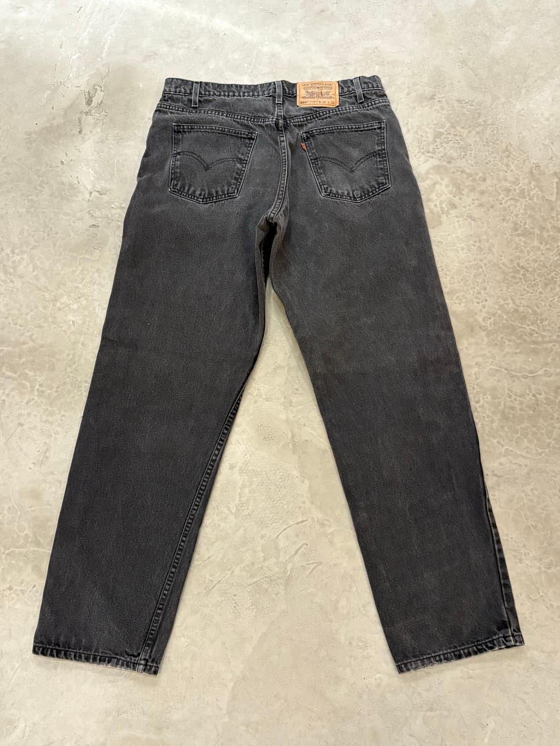 [34] 리바이스 550 오렌지탭 블랙 흑청 상품이미지3