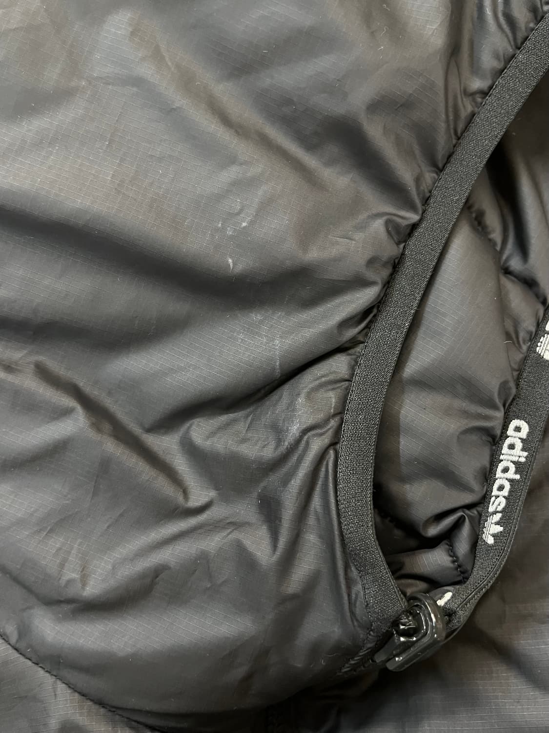 아디다스 리버시블 투웨이 패딩 블랙 XS #csz1833 상품이미지7