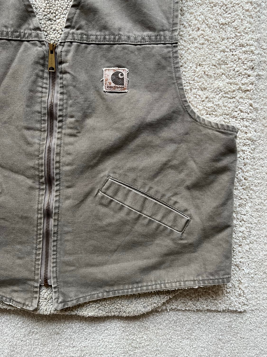 80s 칼하트 쉐르파 베스트 (105) 상품이미지5