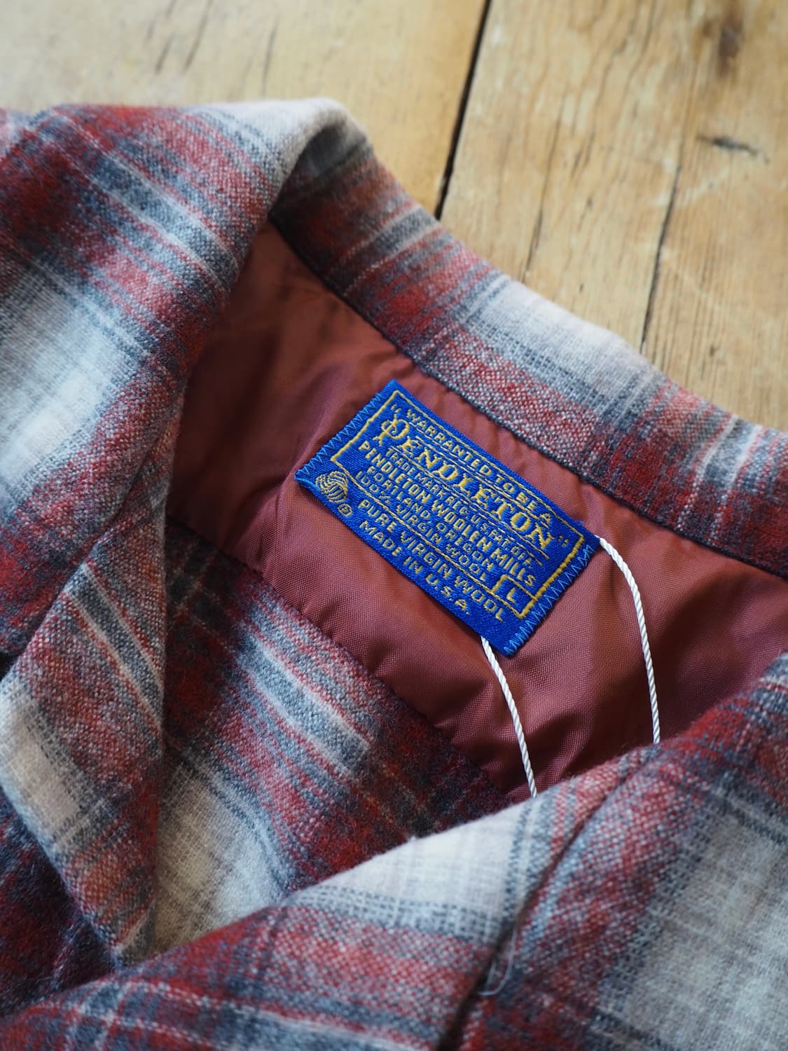 1970's PENDLETON pure virginwool shirt  상품이미지6