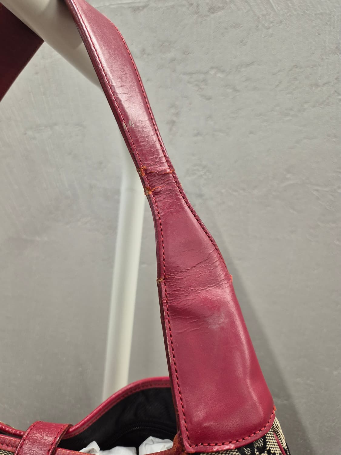 구찌 GG 캔버스 숄더백 핑크 상품이미지4