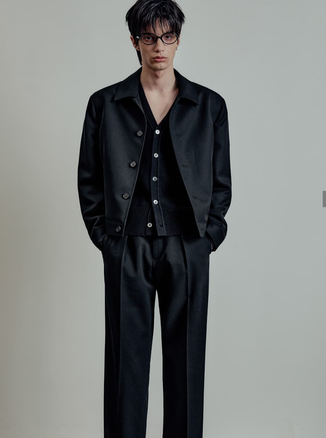 엘무드 마르코스 48 사이즈 블랙  상품이미지1