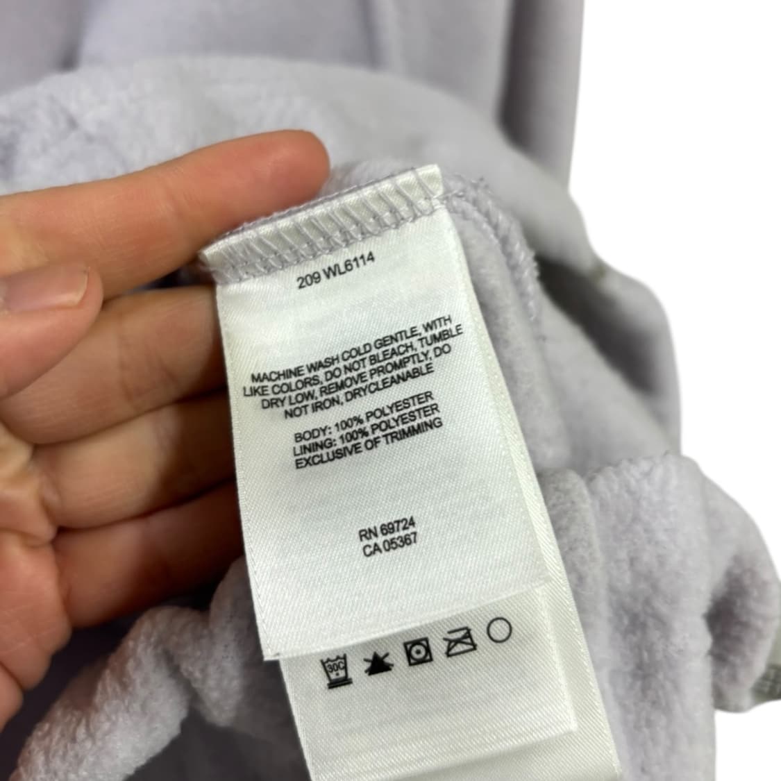 콜롬비아 우먼 후리스자켓 바이올렛 상품이미지6