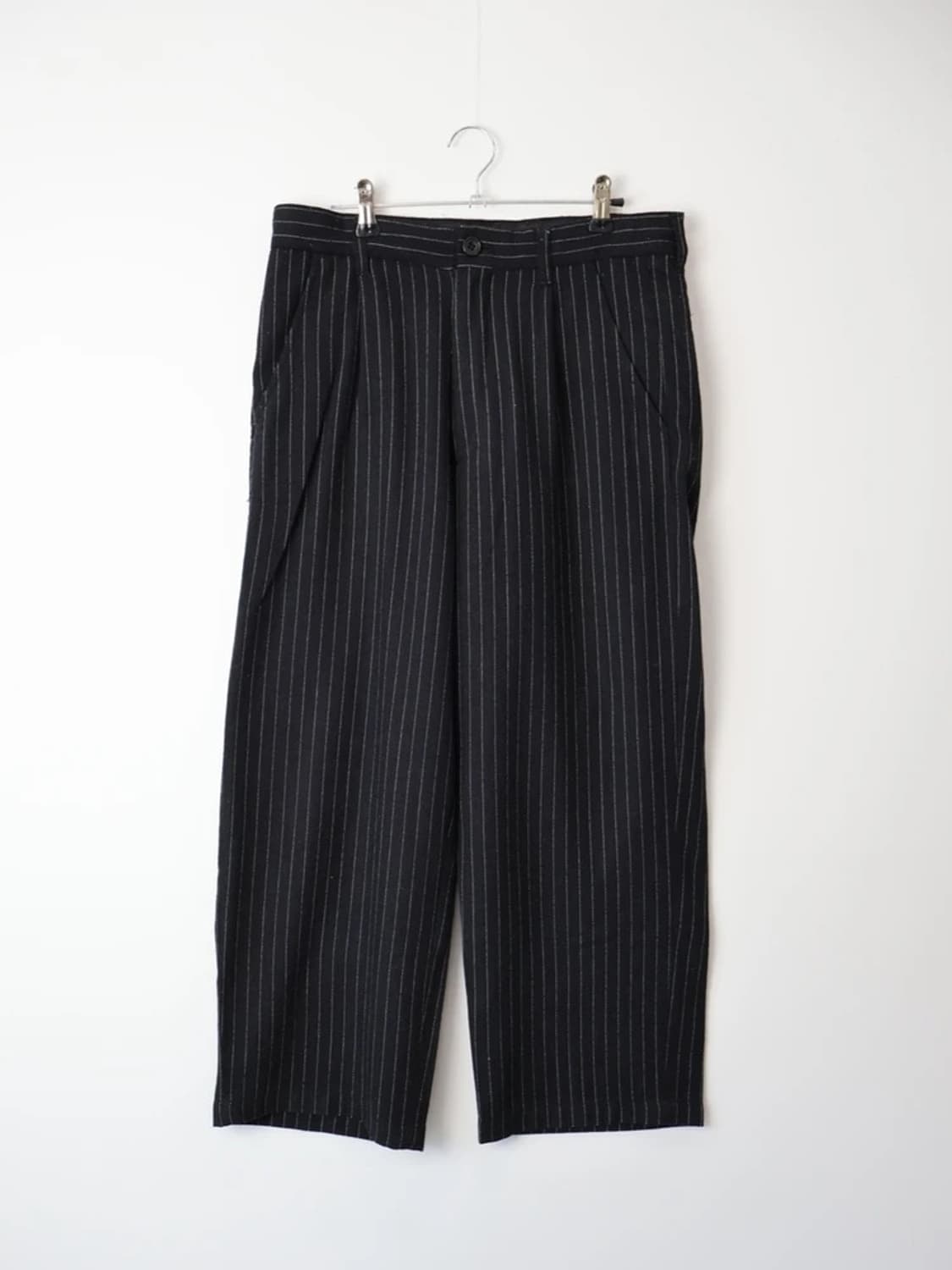 Freak's Store Pinstripe Wide Slacks 상품이미지4