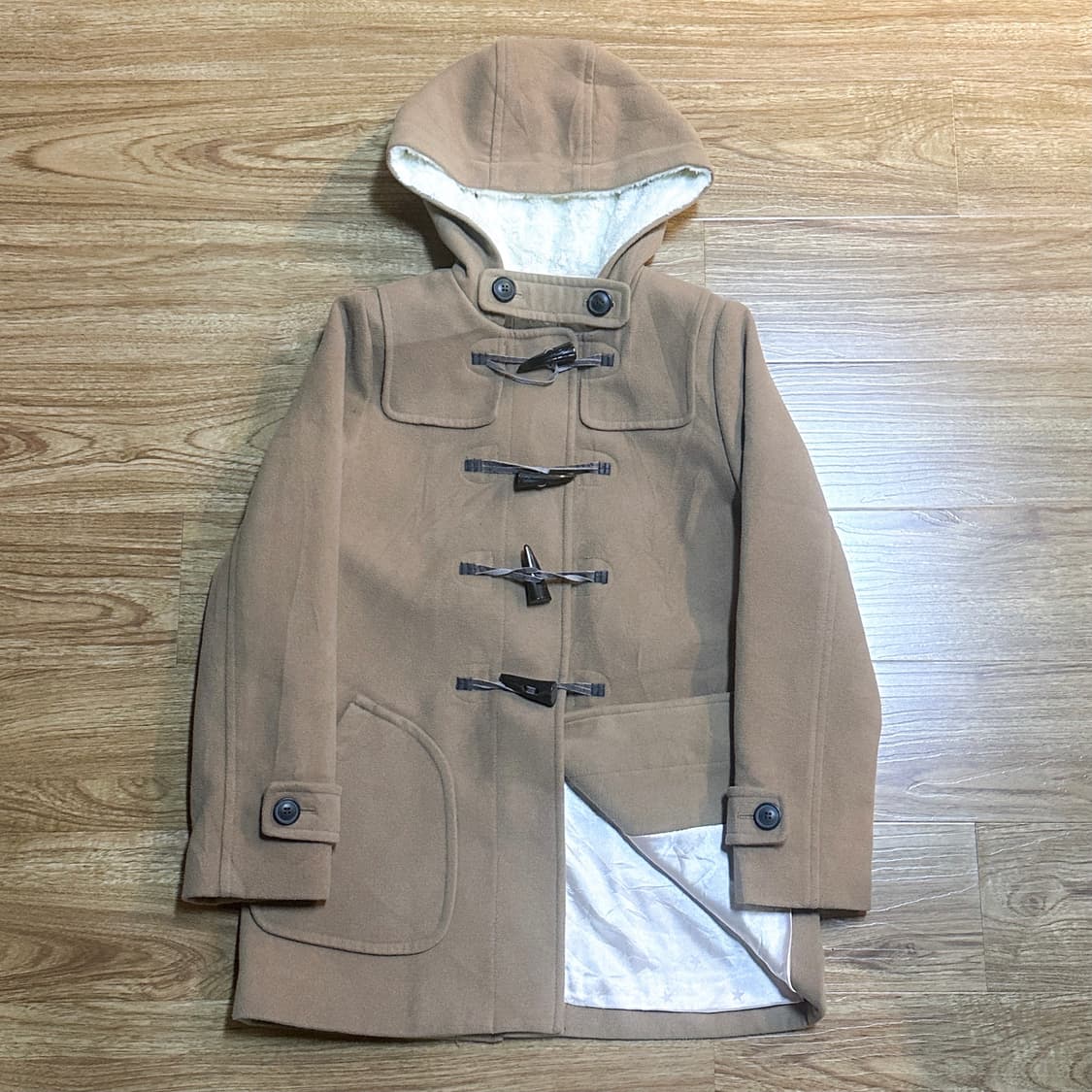 빈티지 브라운 라떼 더플 코트 떡코 히메갸루 모리걸 대장템 고딕 긱시크 상품이미지1