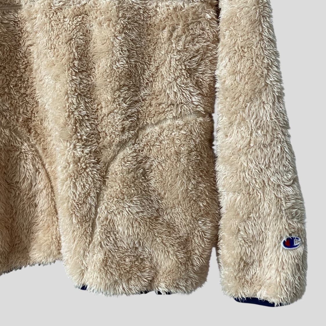 (여성L)챔피온 스냅 플리스 풀오버 상품이미지4