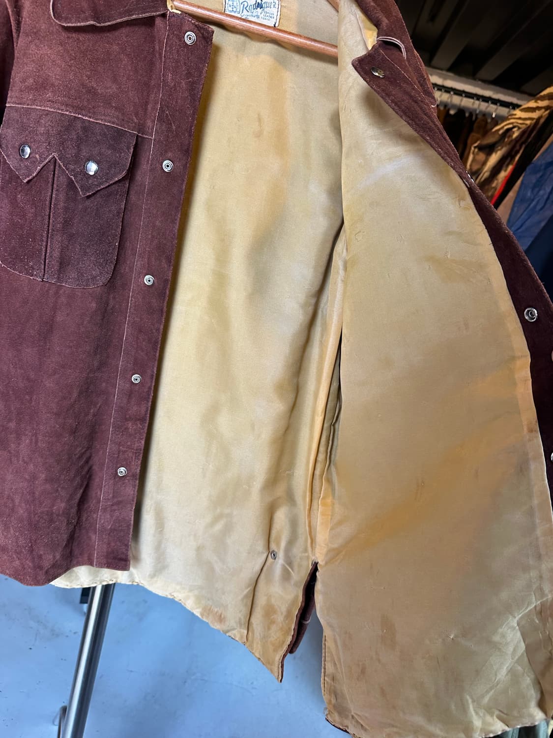 헤비 리얼레더 웨스턴 레더 자켓 상품이미지7