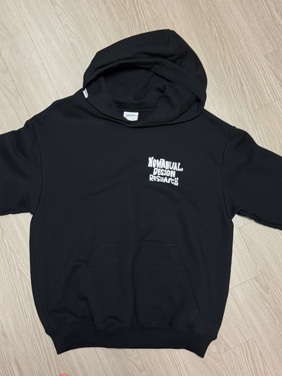 노메뉴얼 후드티 S 상품이미지2