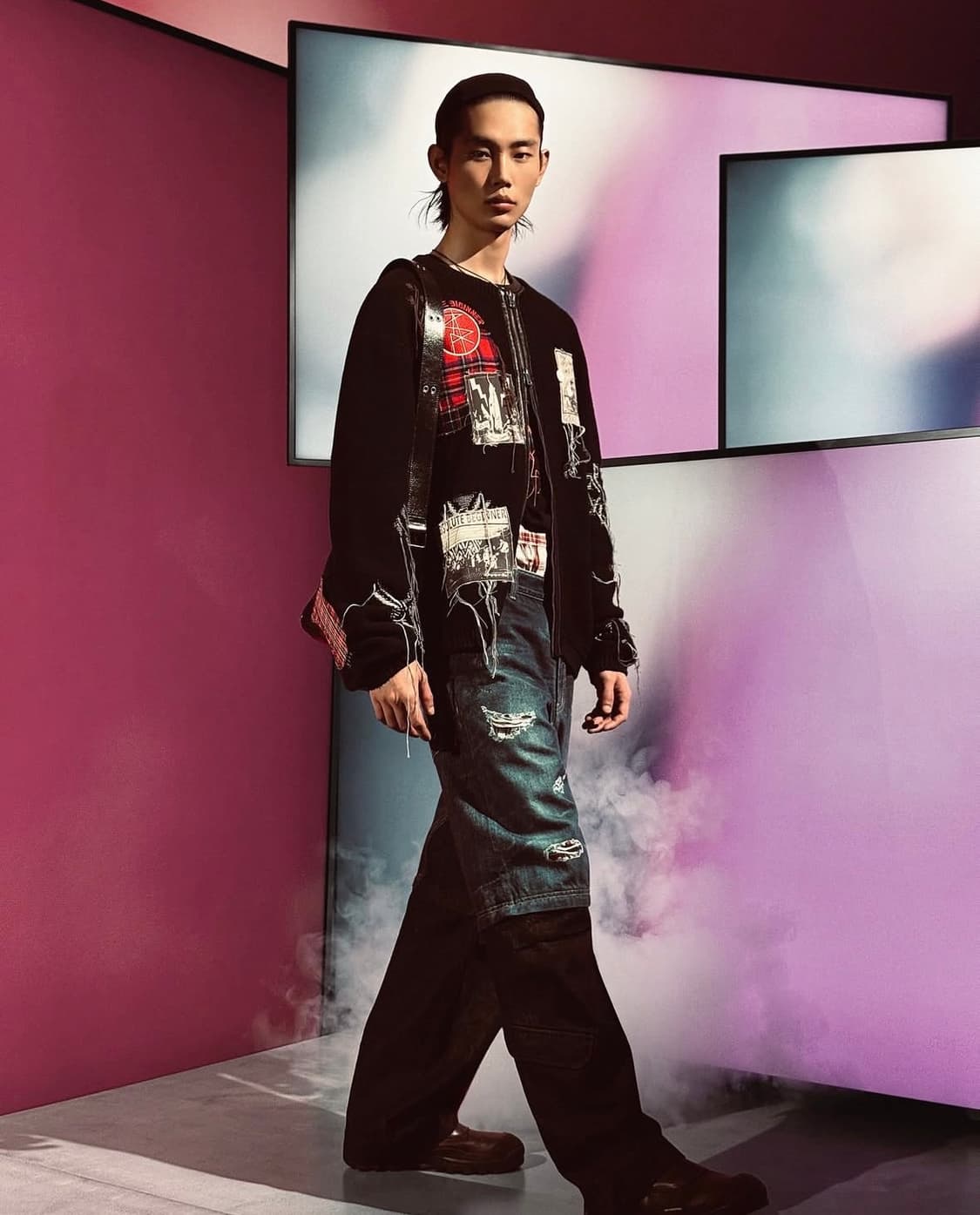 자라 앤더슨벨 초회판 디테쳐블 레이어드 진 40 상품이미지1