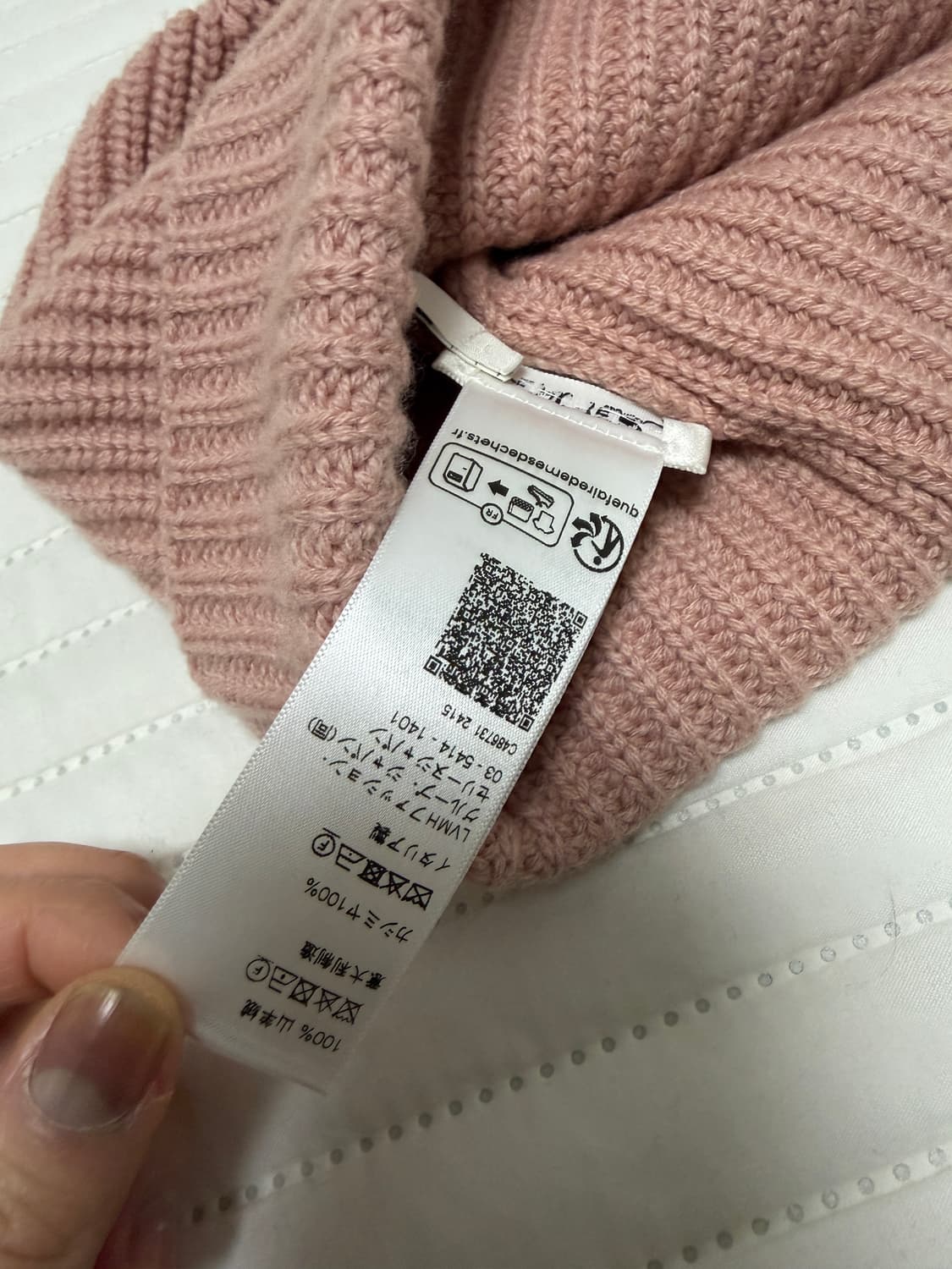 셀린느 트리옹프 캐시미어 헤리티지 비니 상품이미지3