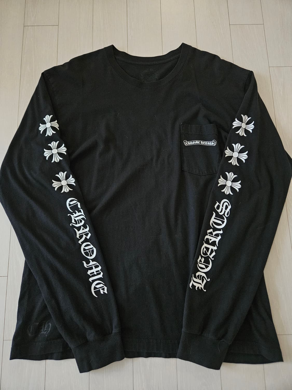 크롬하츠 롱슬리브 2xl 한글택 xxl 상품이미지1