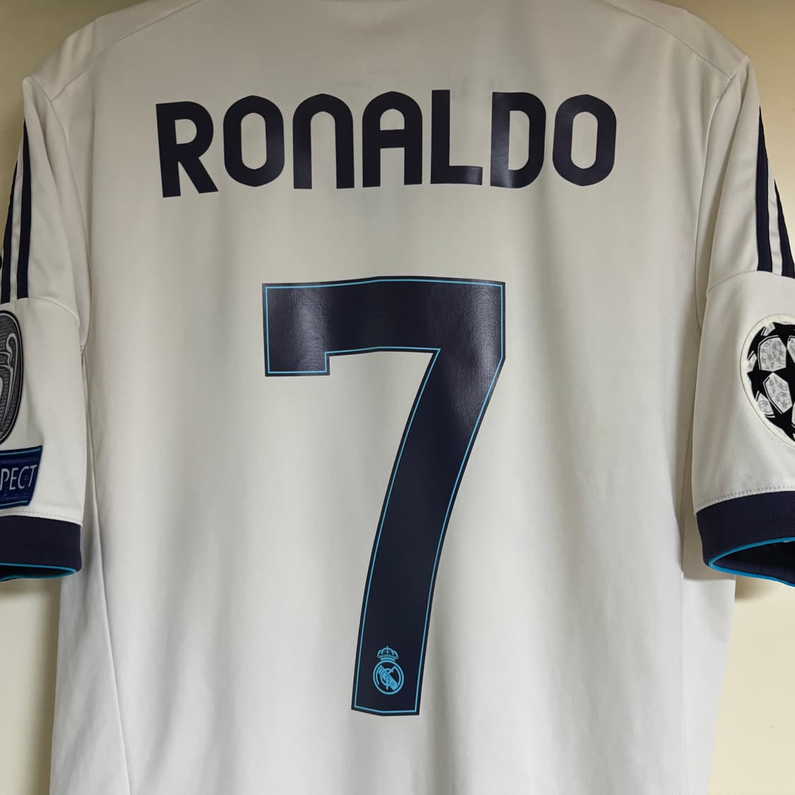 12-13 레알 마드리드 홈 챔스 호날두 유니폼 상품이미지10