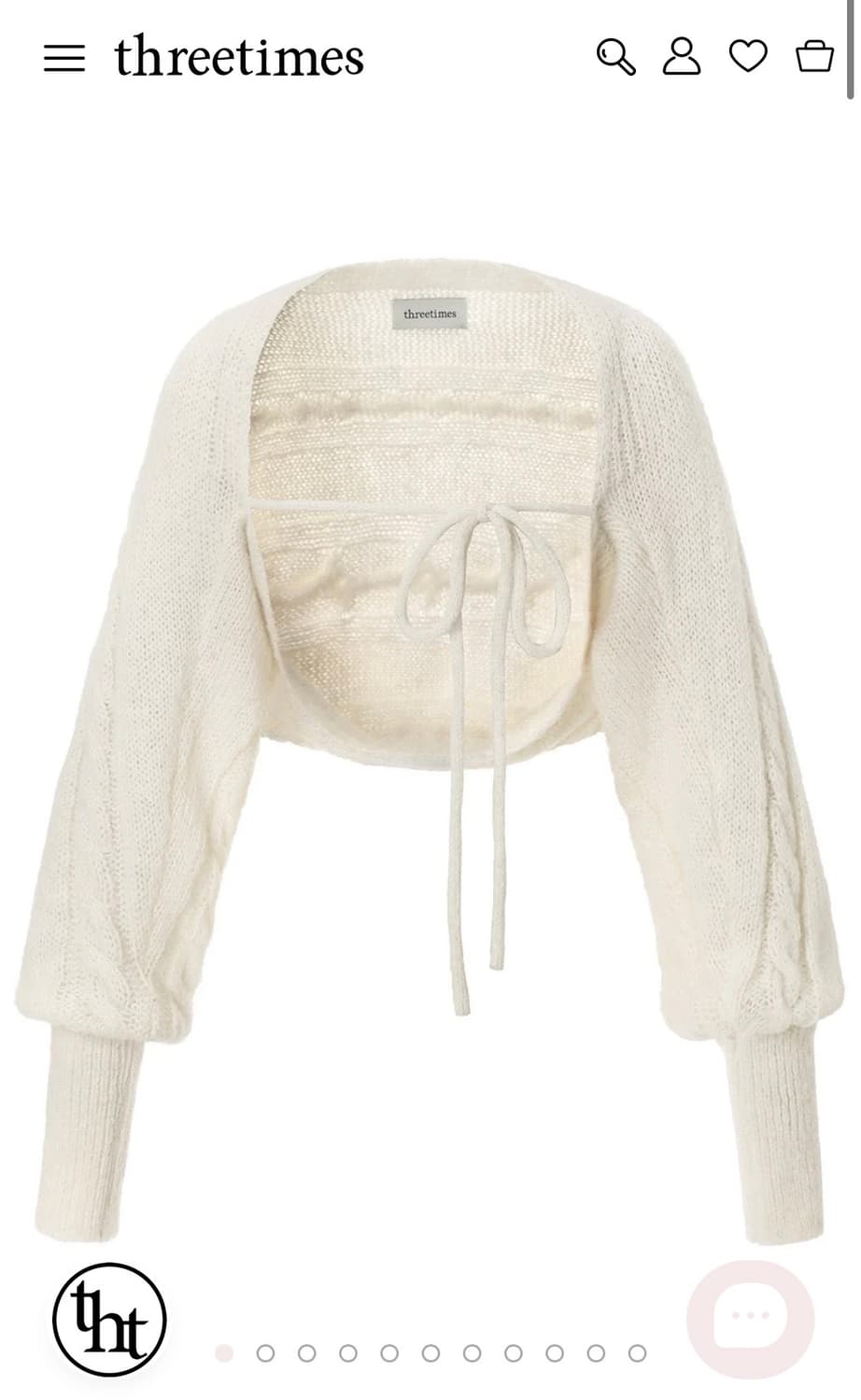 쓰리타임즈 볼레로 상품이미지1