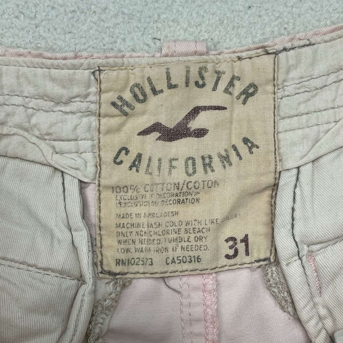 HOLLISTER 코튼 하프팬츠 31 상품이미지3