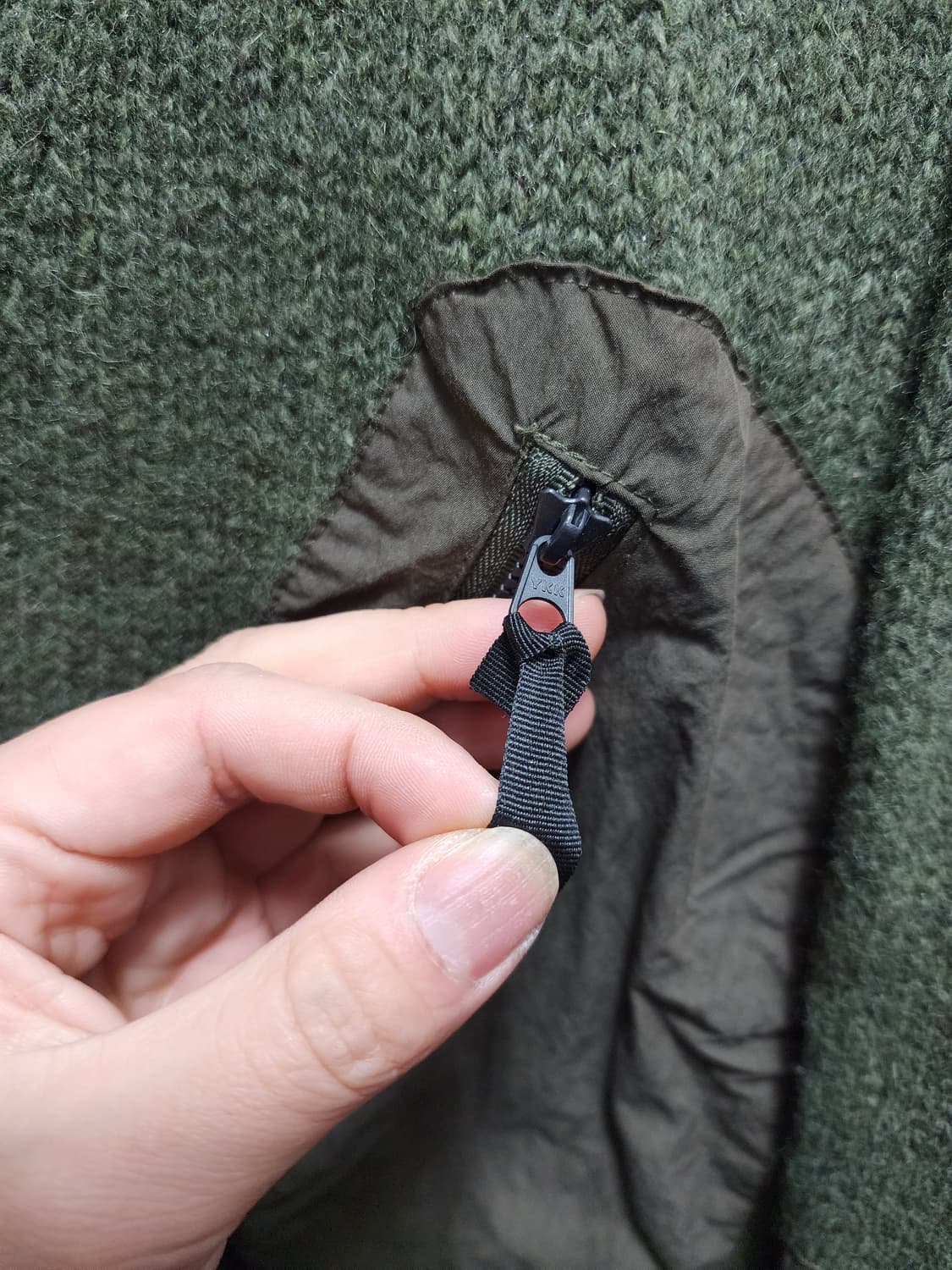 and wander 앤드원더 wool 니트 가디건  상품이미지4