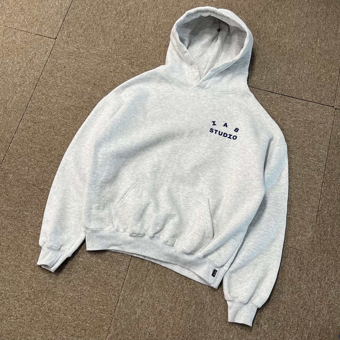 아이앱 스튜디오 멜란지 그레이후드 상품이미지2