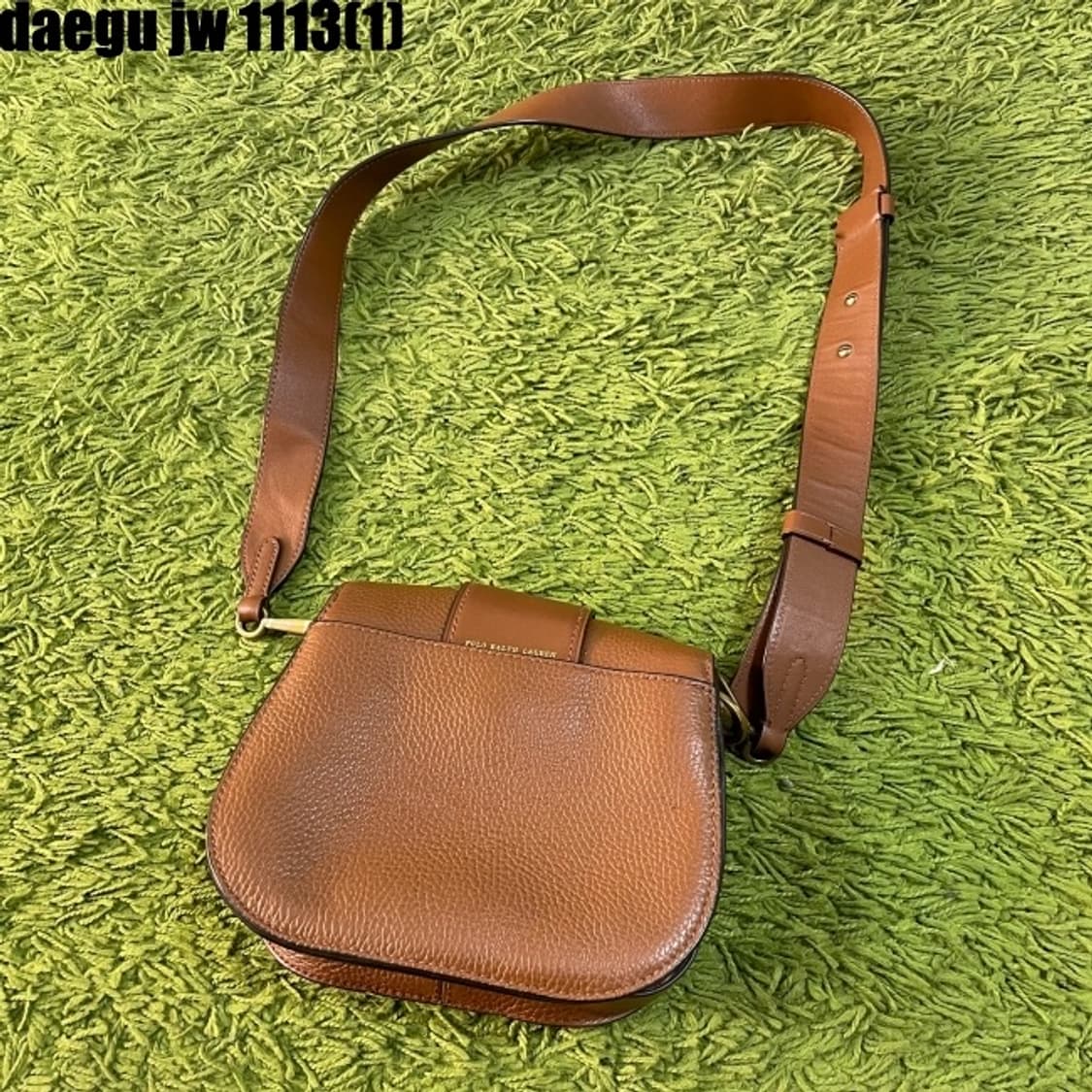 폴로 레더 크로스백 상품이미지8