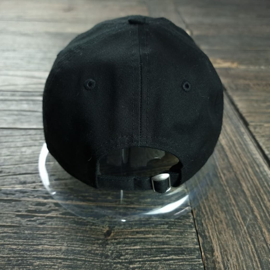 [스투시 X 뉴에라] 빅로고 자수 볼캡 블랙 P01424 상품이미지5