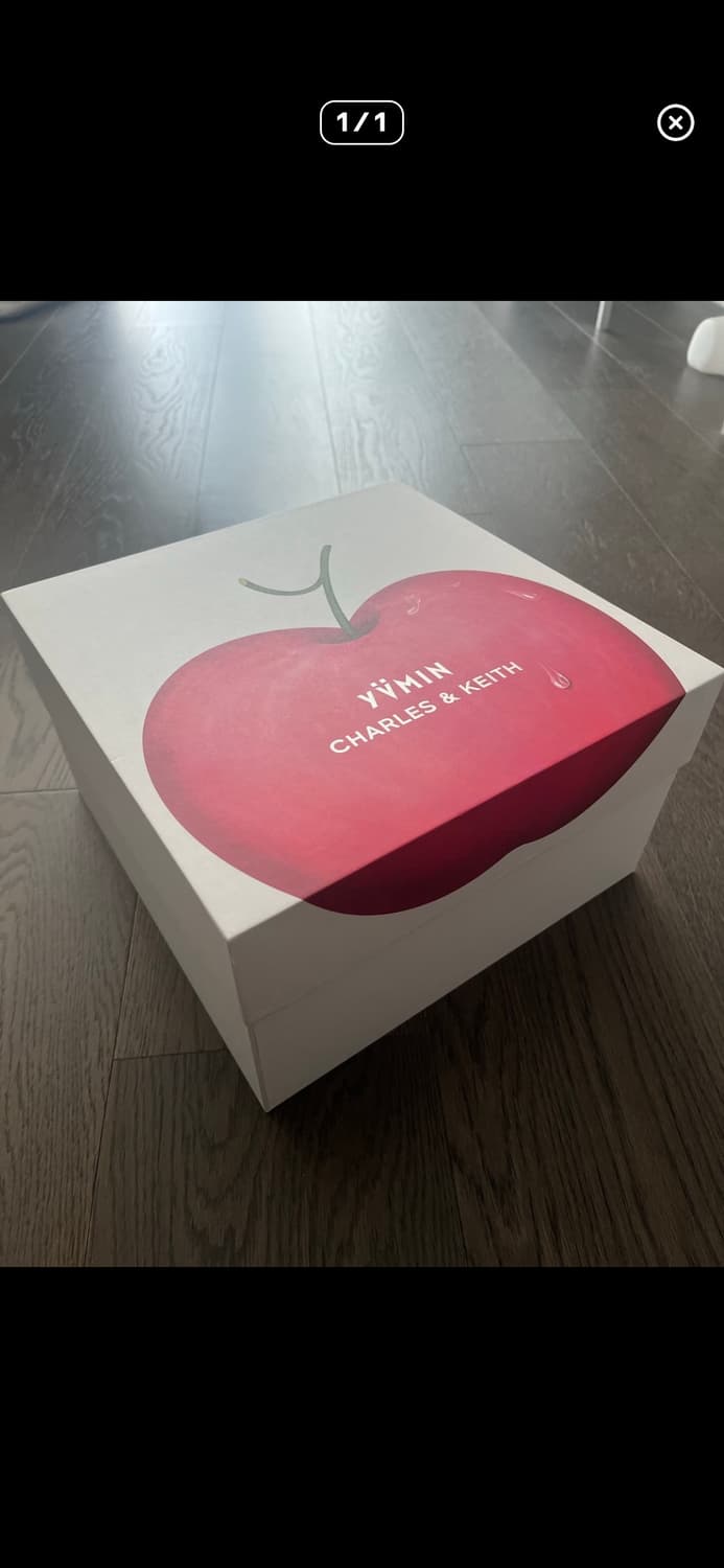 급처⭐️새상품풀박⭐️찰스앤키스 x yvmin너티드 백  민트 상품이미지3