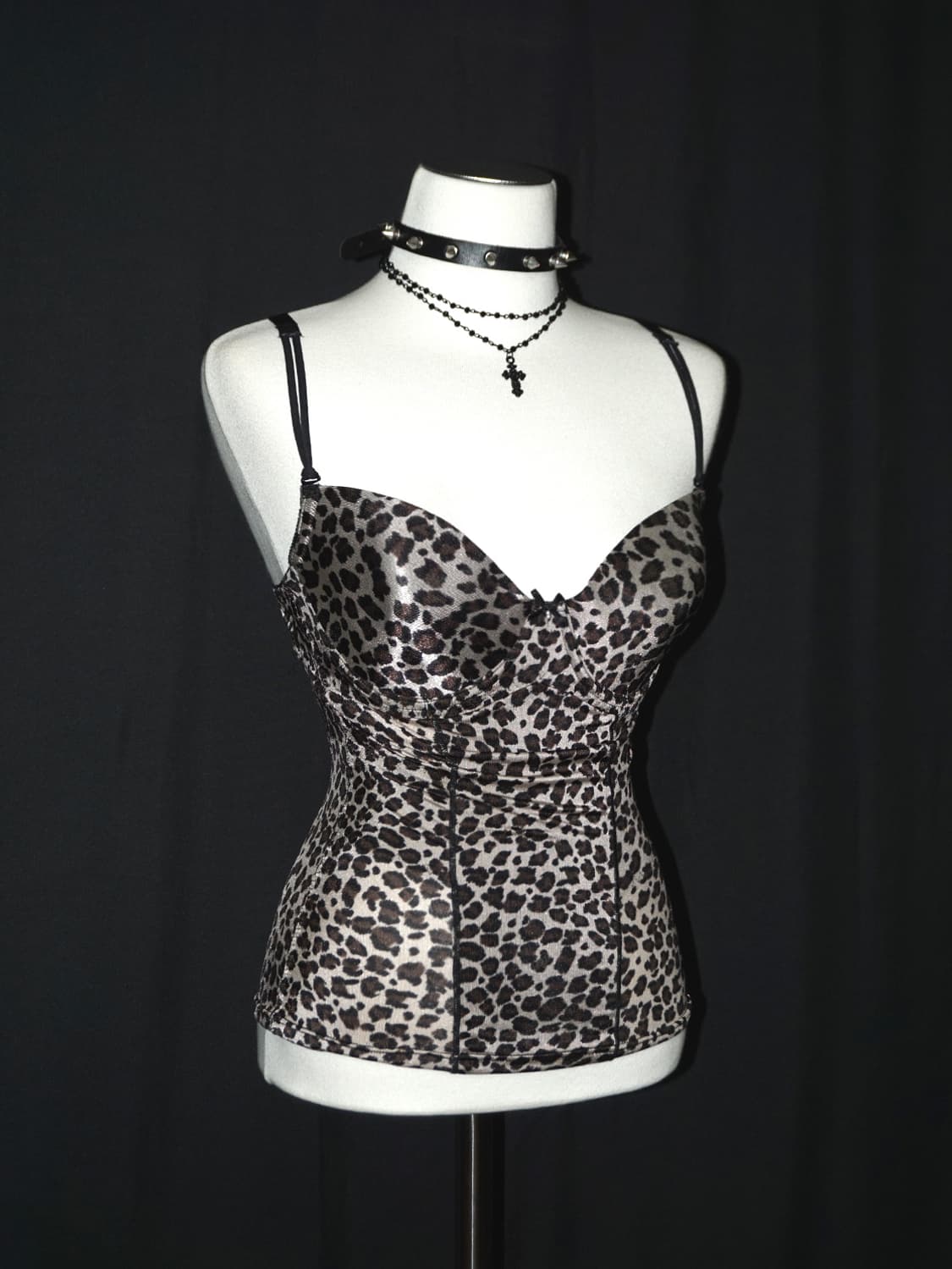 toned-down leopard top  상품이미지2