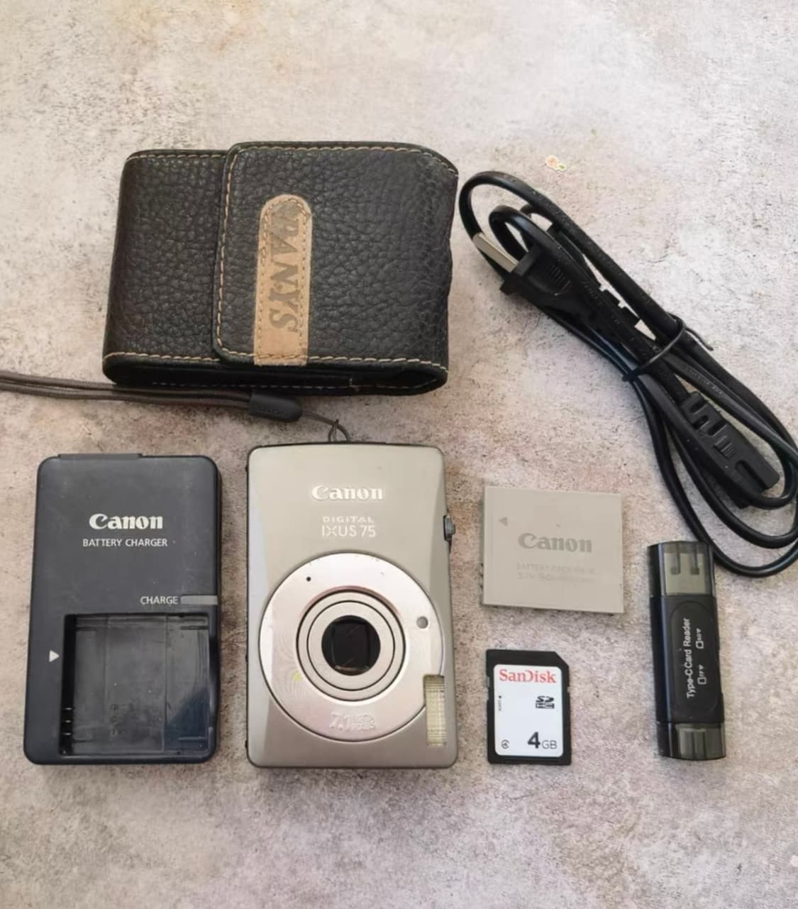 캐논 익서스 75 CANON IXUS 75 빈티지 디지털카메라 디카 상품이미지6