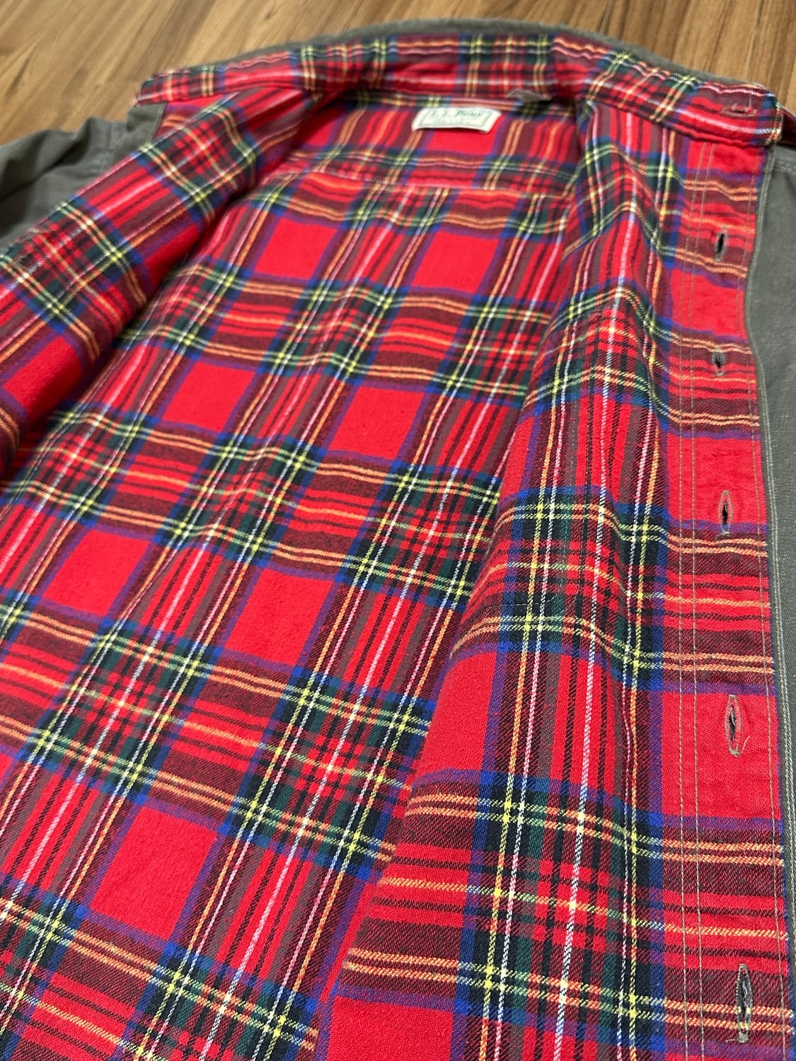 엘엘빈 헤비코튼 셔츠 M[made in USA] 상품이미지8