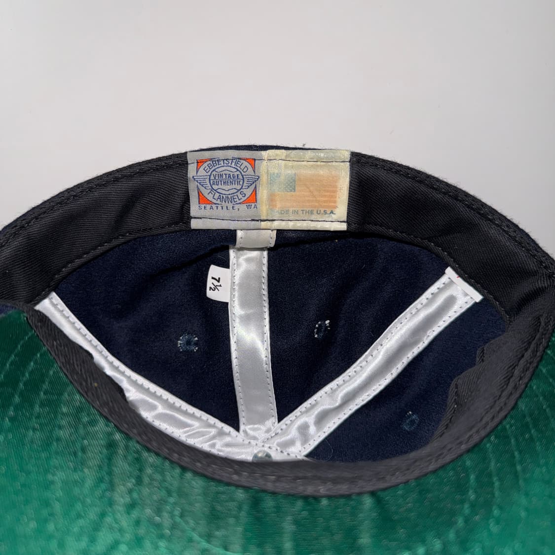 슈프림 이벳 S 로고 피티드 6-패널 네이비 상품이미지3