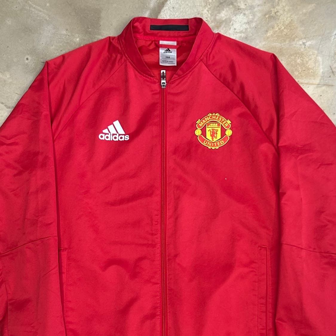 105 아디다스 맨체스터 유나이티드 레드 바람막이 상품이미지1