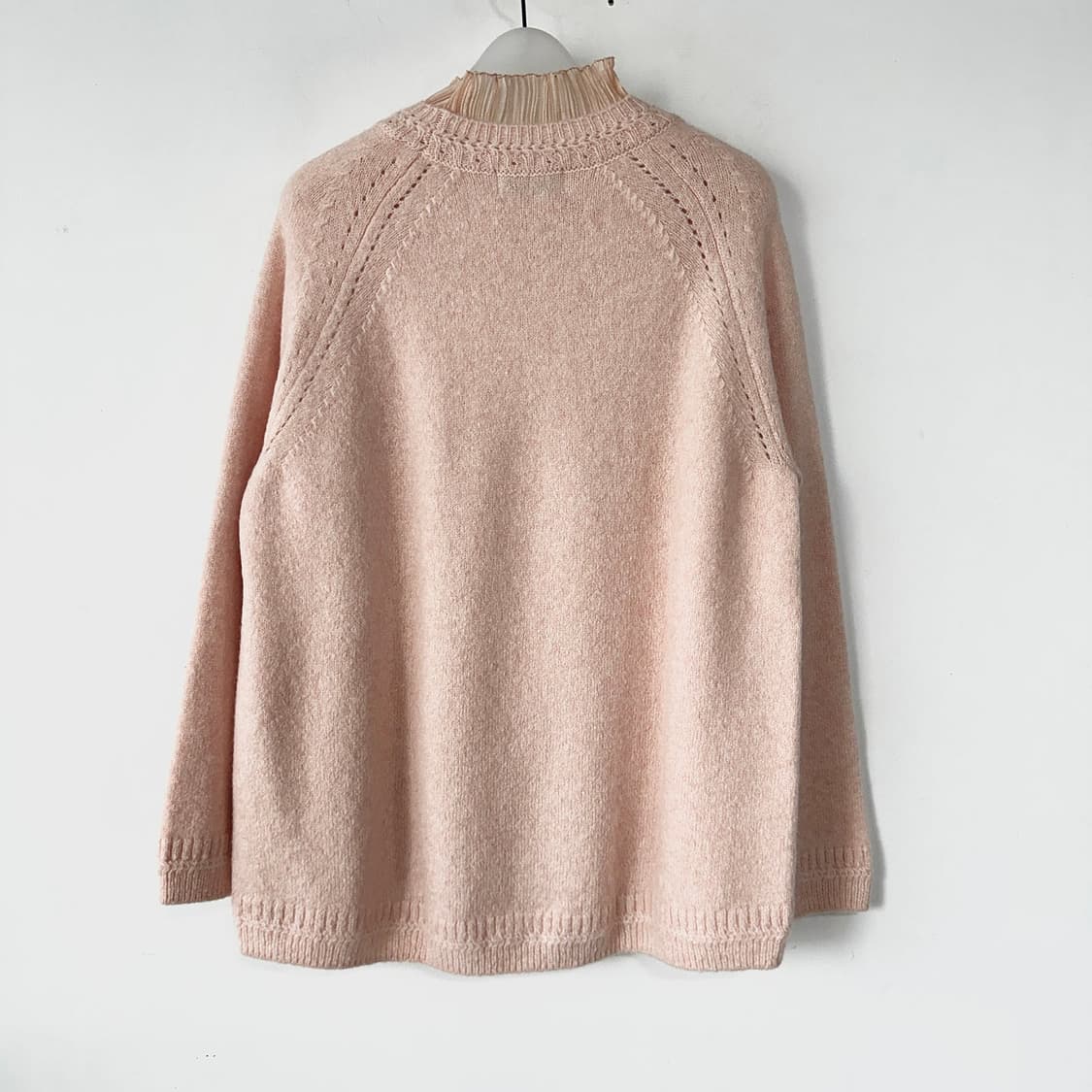 오즈세컨 22 레이어드 니트 탑 상품이미지4