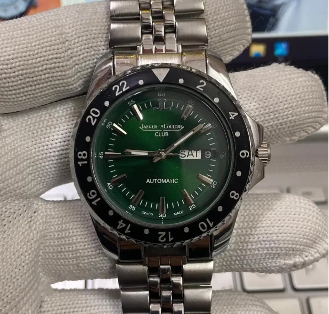 정품 예거르쿨트르 귀하고 이쁜 그린다이얼 42mm 상품이미지10