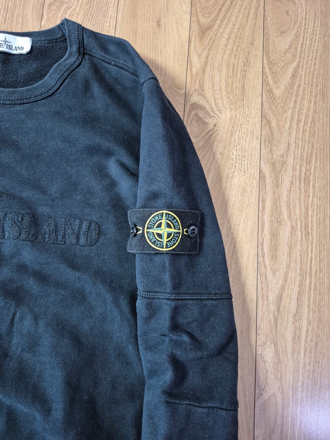 스톤아일랜드 와펜 로고 맨투맨 L 상품이미지5