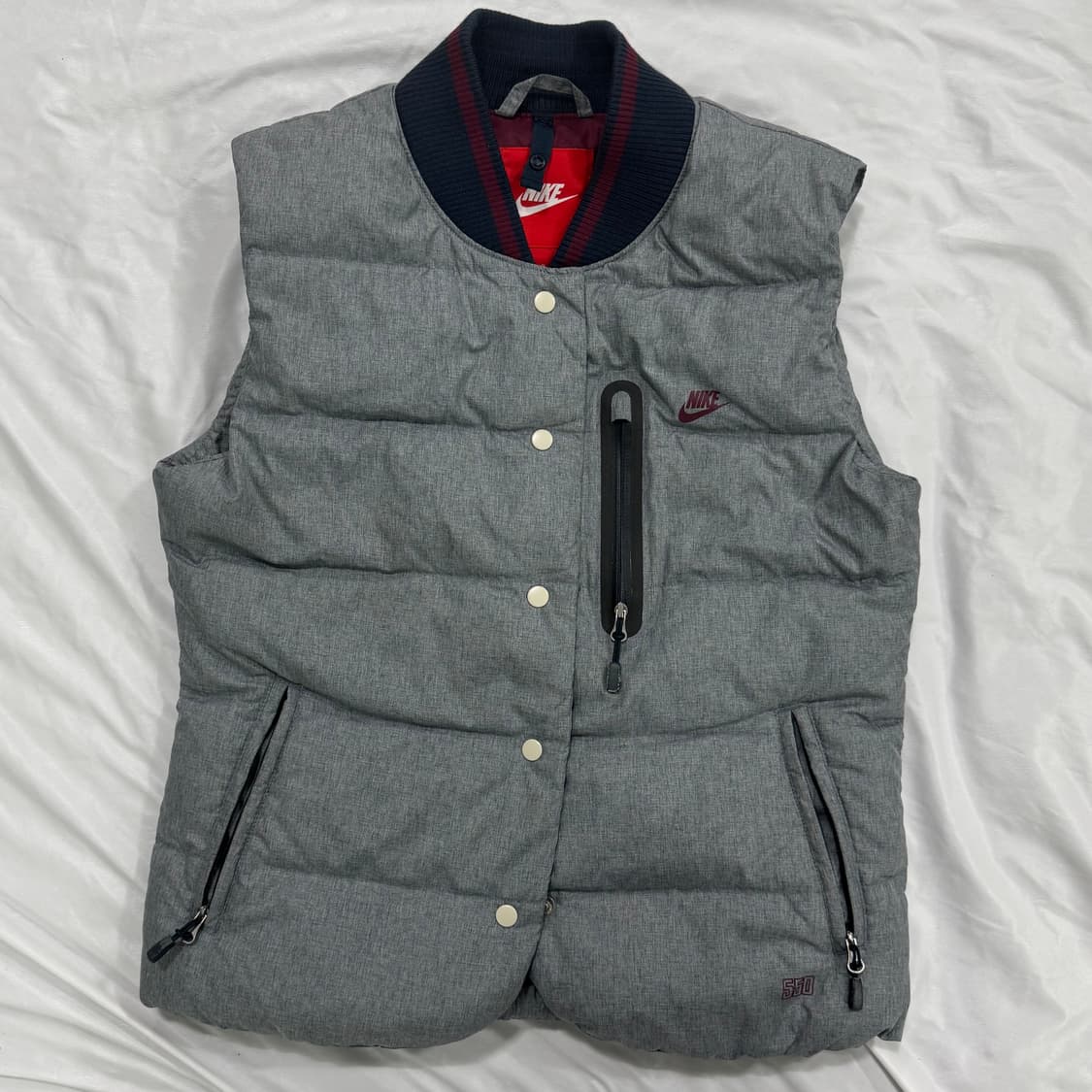 나이키 우먼 구스다운경량 패딩조끼 S 상품이미지1