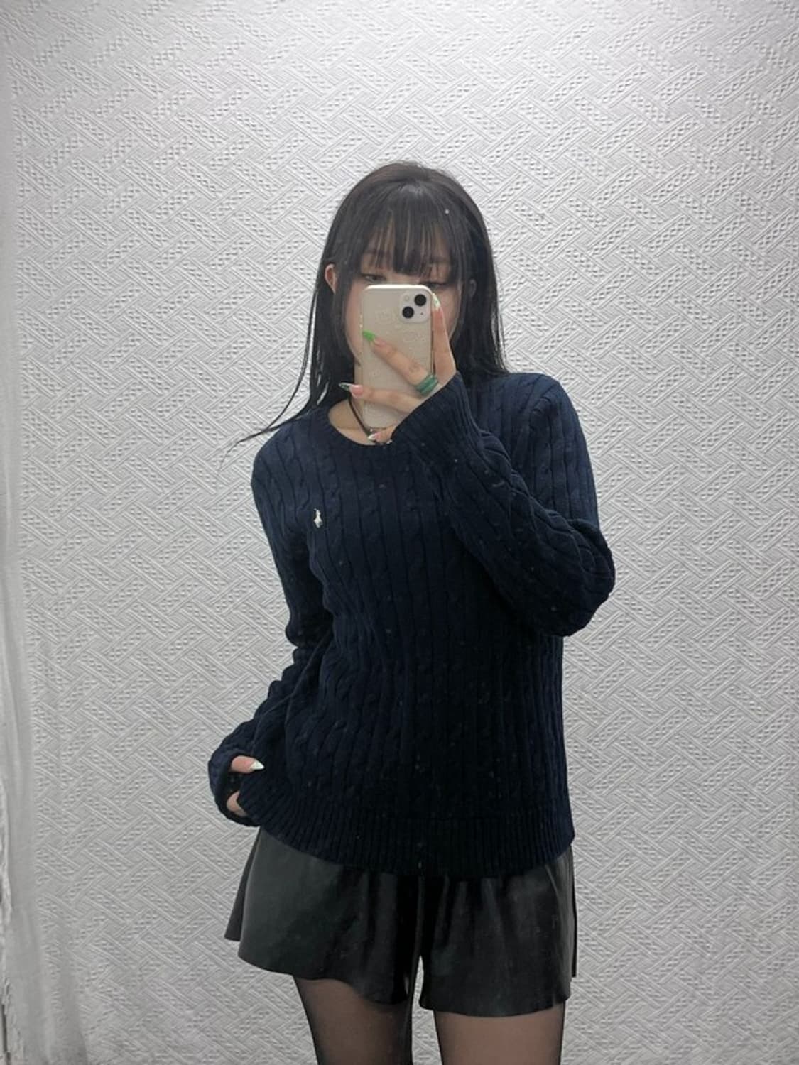 폴로 랄프로렌 빈티지 모던 캐주얼 꽈배기 니트 XL C09021 상품이미지2